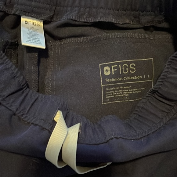 FIGS - Tansen™ Jogger Scrub Pants - Men's Large - Navy - Picture 8 of 8